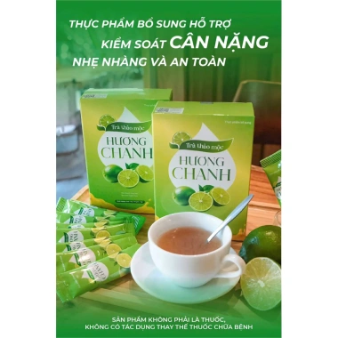Trà Thảo Mộc Hương Chanh - Giảm Giá Sốc 550k, Thơm Ngon, Thanh Lọc và Thư Giãn