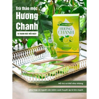Trà Thảo Mộc Hương Chanh - Giảm Giá Sốc 550k, Thơm Ngon, Thanh Lọc và Thư Giãn
