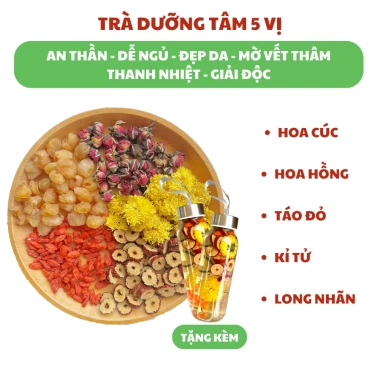 Trà thảo mộc mix 30 gói - Dưỡng nhan, đẹp da, giữ dáng, thanh nhiệt, thanh lọc gan, dễ ngủ - 170k (Giá gốc 219k) 8