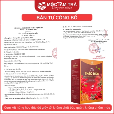 Trà Thảo Mộc Nam Giới Hộp 30 Gói - Hỗ Trợ Sinh Lực Giá Ưu Đãi 45.000 VND