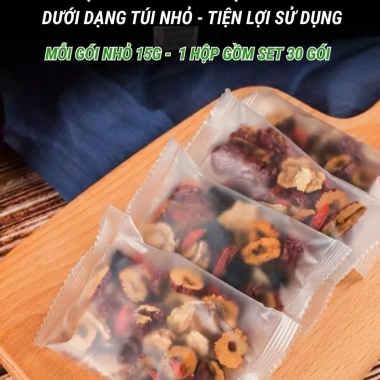 Trà Thảo Mộc Nhân Sâm Lục Vị - Bổ Thận, Tráng Dương, Tăng Cường Sinh Lý Nam Giới - Set 30 Gói - Giá 228.999đ 6