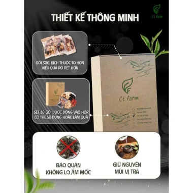 Trà Thảo Mộc Nhân Sâm Lục Vị - Bổ Thận, Tráng Dương, Tăng Cường Sinh Lý Nam Giới - Set 30 Gói - Giá 228.999đ 7