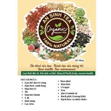Trà Thảo Mộc Organic An Sinh 500gr - Tăng Cường Sức Khỏe, Giá Ưu Đãi 175.000 VND 2