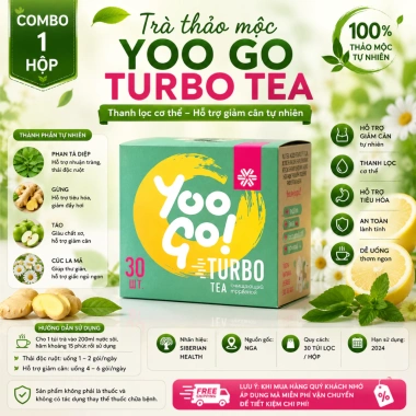 Trà thảo mộc Yoo Go Turbo Tea Siberian giảm cân 30 gói TD88 - Giảm tới 23%