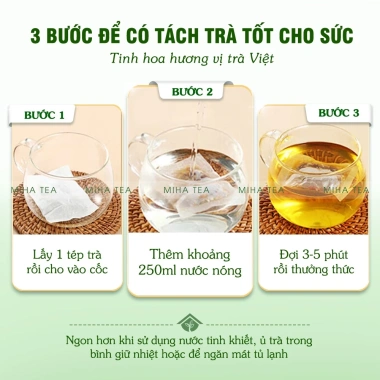 Trà Thiên Niên Kiện Cỏ Xước Túi Lọc – Combo Giảm Đau Xương Khớp, Tê Bì Tay Chân, Giá 55.000 VND (Giảm từ 71.500 VND)