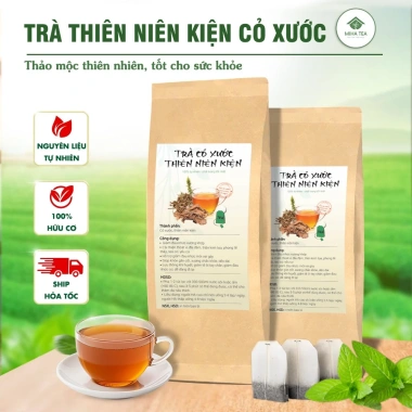 Trà Thiên Niên Kiện Cỏ Xước Túi Lọc – Combo Giảm Đau Xương Khớp, Tê Bì Tay Chân, Giá 55.000 VND (Giảm từ 71.500 VND)