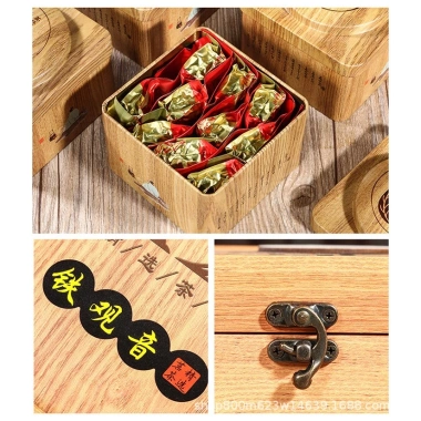 Trà Thiết Quan Âm 500g Hộp Gỗ Sang Trọng 6 Set Quà Tặng + Túi Xách - Giá 330.000đ