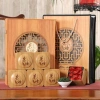 Trà Thiết Quan Âm 500g Hộp Gỗ Sang Trọng 6 Set Quà Tặng + Túi Xách - Giá 330.000đ 3