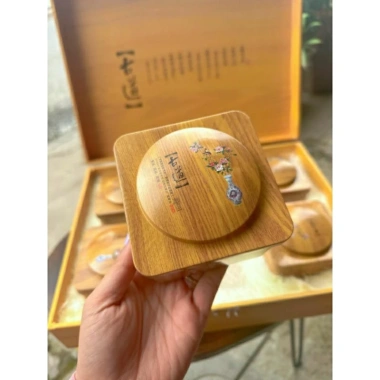 Trà Thiết Quan Âm Thượng 450g hộp gỗ - Set 6 hộp (11 gói/hộp) giảm còn 649.000₫
