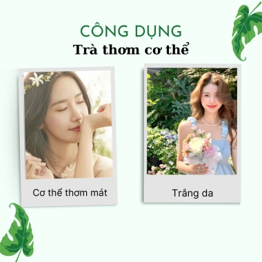 Trà thơm Dogiafarm không cần nước hoa, thải độc, nhài nụ, hoa nhài, bạch phục linh, trần bì 59.999đ 5