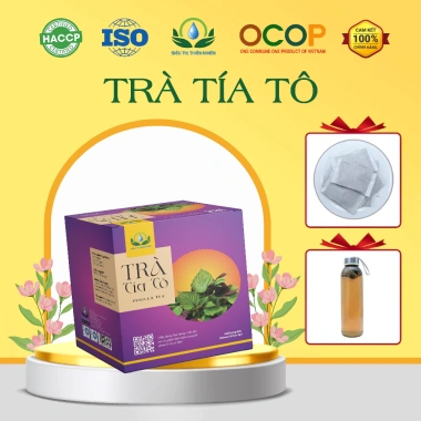 Trà Tía Tô 30 Túi Lọc Siêu Thị Thiên Nhiên - Giá chỉ 43.000đ, tiết kiệm, thơm ngon