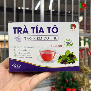 Trà tía tô Organic không chất bảo quản - Giảm còn 100k | Lucky Baby Store