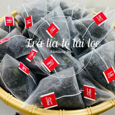 Trà tía tô sấy lạnh nguyên chất 25 túi lọc - Giá ưu đãi 78.000₫, giảm mạnh