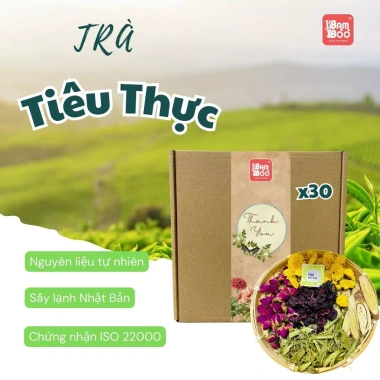 Trà tiêu thực tiêu Bamboo - Giảm gan, da đẹp, hỗ trợ tiêu hóa, giá chỉ 90.000đ 9