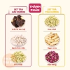 Trà tỏa hương mix sẵn thảo mộc tràn bì bạch linh hoa nhài hoa hồng giảm giá 95k 3