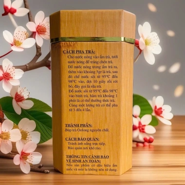 Trà Tứ Hải Ô Long Cao Cấp 100g Hộp Giấy Giả Gỗ - Quà Tết Biếu Trà 145.000₫