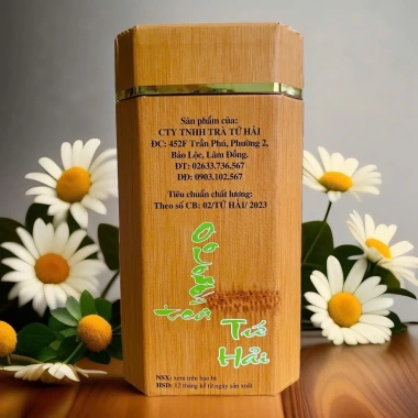 Trà Tứ Hải Ô Long Cao Cấp 100g Hộp Giấy Giả Gỗ - Quà Tết Biếu Trà 145.000₫