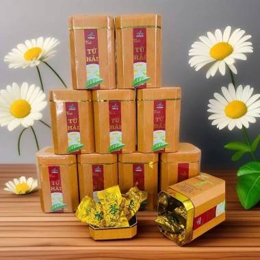 Trà Tứ Hải Ô Long Cao Cấp 100g Hộp Giấy Giả Gỗ - Quà Tết Biếu Trà 145.000₫
