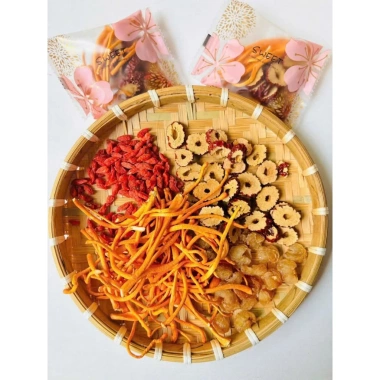 Trà Tứ Vị Đông Trùng Hạ Thảo 15 gói 10g - Hương vị tuyệt hảo, tăng sức khỏe - AN VIÊN HÀ NAM - Giá 150.000 VND