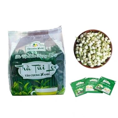 Trà túi lọc 100 gói Xanh, Sen, Nhài - Trà sạch Tân Cương, giảm giá 23% chỉ 145.800 VND 10