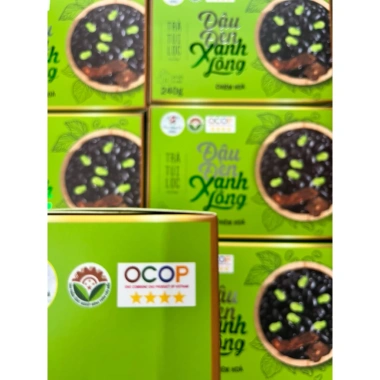 Trà túi lọc Đậu đen xanh Lòng Chiêm Hóa 40 túi - Thơm ngon, giá chỉ 92.000₫