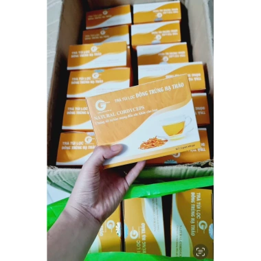 Trà Túi Lọc Đông Trùng Hạ Thảo 2g x20 - Tăng đề kháng, năng lượng, 145.000đ