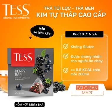 Trà túi lọc kim tự tháp TESS 20 túi - Hoa quả, thảo mộc, không Gluten, còn 15.000₫ Mart 2
