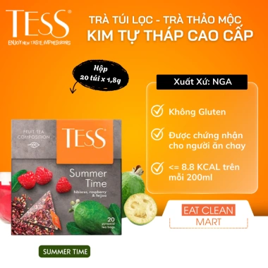 Trà túi lọc kim tự tháp TESS 20 túi - Hoa quả, thảo mộc, không Gluten, còn 15.000₫ Mart 9