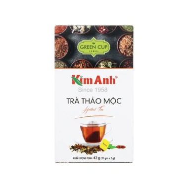 Trà túi lọc thảo mộc Kim Anh Green Cup - Hương vị thiên nhiên, giảm giá 47.000 VND 3 Trà túi lọc thảo mộc Kim Anh Green Cup - Hương vị thiên nhiên, giảm giá 47.000 VND 3