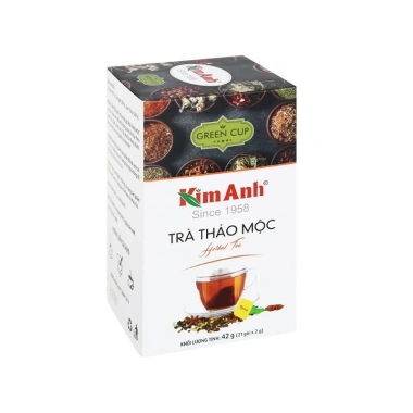 Trà túi lọc thảo mộc Kim Anh Green Cup - Hương vị thiên nhiên, giảm giá 47.000 VND 6 Trà túi lọc thảo mộc Kim Anh Green Cup - Hương vị thiên nhiên, giảm giá 47.000 VND 6