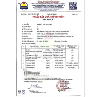 Trà Túi Lọc Xạ Cung 100 Gói - Tĩnh Sáng Đường Hỗ Trợ Khối U Ưu Đãi 140.000 VNĐ