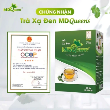 Trà Xạ Đen MD Queens Hộp 30 Túi Lọc - Hương Vị Đậm Đà, Giá Ưu Đãi 35.100₫