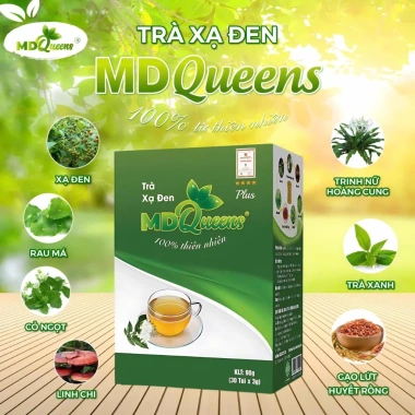 Trà Xạ Đen MD Queens Hộp 30 Túi Lọc - Hương Vị Đậm Đà, Giá Ưu Đãi 35.100₫