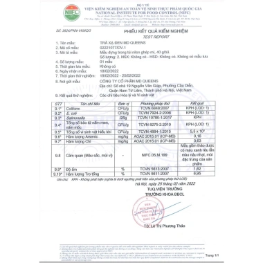 Trà Xạ Đen MD Queens OCOP 4 sao 2.020 - Hương vị đậm đà, giảm giá 35.000