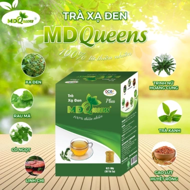 Trà xạ đen MD Queens OCOP 4 sao - Thanh lọc cơ thể, đào thải độc tố, giá 35k