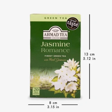 Trà xanh hương Hoa Nhài Ahmad 40g Túi lọc 20 túi/hộp, bao thiếc, chỉ 27.000₫ 7