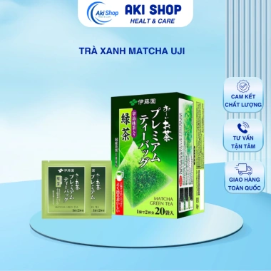 Trà xanh Matcha Uji túi lọc Itoen 36g - 20-50 gói, Nhật Bản, giảm giá 158.000₫