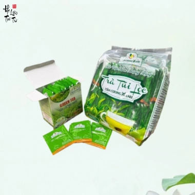 Trà Xanh Túi Lọc Bịch 100 Gói Kinh Tế - Tân Cương Xanh Giá Chỉ 28.000 VNĐ