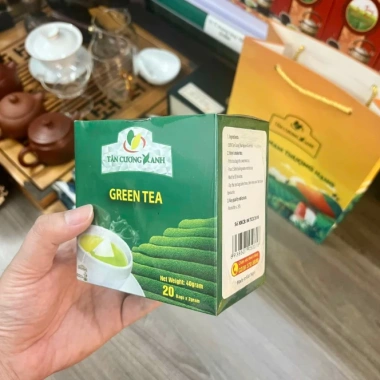 Trà Xanh Túi Lọc Bịch 100 Gói Kinh Tế - Tân Cương Xanh Giá Chỉ 28.000 VNĐ