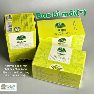 Trà Xanh Túi Lọc Phúc Long 25 gói x 2g - Giảm còn 17.000đ, Thơm ngon, Tiện lợi