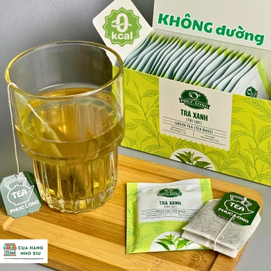 Trà Xanh Túi Lọc Phúc Long 25 gói x 2g - Giảm còn 17.000đ, Thơm ngon, Tiện lợi