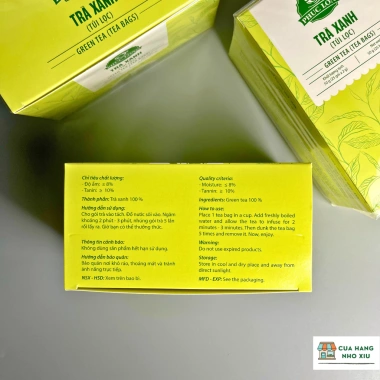 Trà Xanh Túi Lọc Phúc Long 25 gói x 2g - Giảm còn 17.000đ, Thơm ngon, Tiện lợi