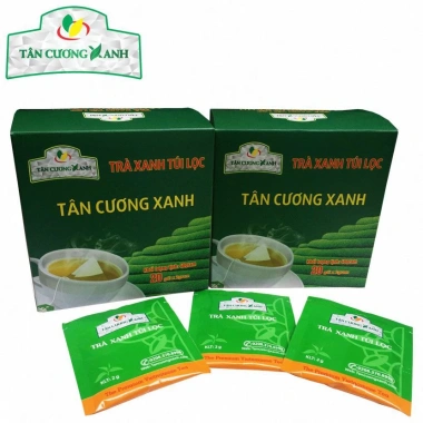 Trà Xanh Túi Lọc Tân Cương Xanh 20 Gói 2gr - Giảm 30.000đ, Tăng Sức Đề Kháng
