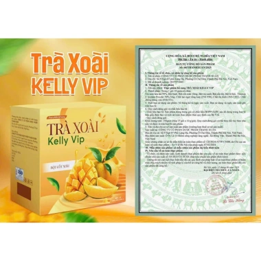Trà Xoài Kelly Vip 15 gói Giảm cân giữ dáng đẹp da giá ưu đãi 284.999₫ 5