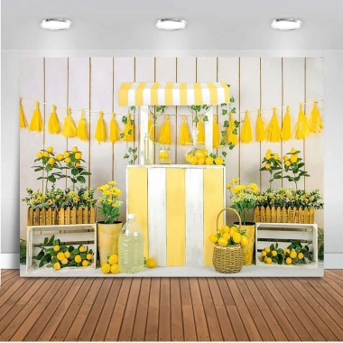 Trái Cây Chanh Nền Photocall Sinh Nhật Sơ Sinh Gỗ Trắng Giá ưu đãi 125.400₫ 2