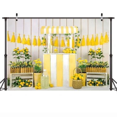 Trái Cây Chanh Nền Photocall Sinh Nhật Sơ Sinh Gỗ Trắng Giá ưu đãi 125.400₫ 3