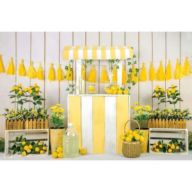 Trái Cây Chanh Nền Photocall Sinh Nhật Sơ Sinh Gỗ Trắng Giá ưu đãi 125.400₫ 4