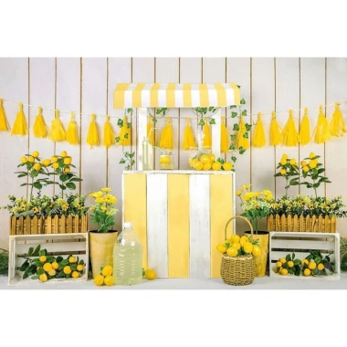 Trái Cây Chanh Nền Photocall Sinh Nhật Sơ Sinh Gỗ Trắng Giá ưu đãi 125.400₫ 6