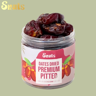 Trái Cây Sấy Dẻo Táo đỏ, Gừng, Dứa, Vỏ bưởi, Xoài, Chà Là - 50.000 VND Snuts VN 3