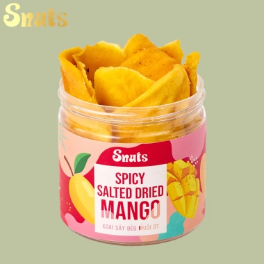 Trái Cây Sấy Dẻo Táo đỏ, Gừng, Dứa, Vỏ bưởi, Xoài, Chà Là - 50.000 VND Snuts VN 6